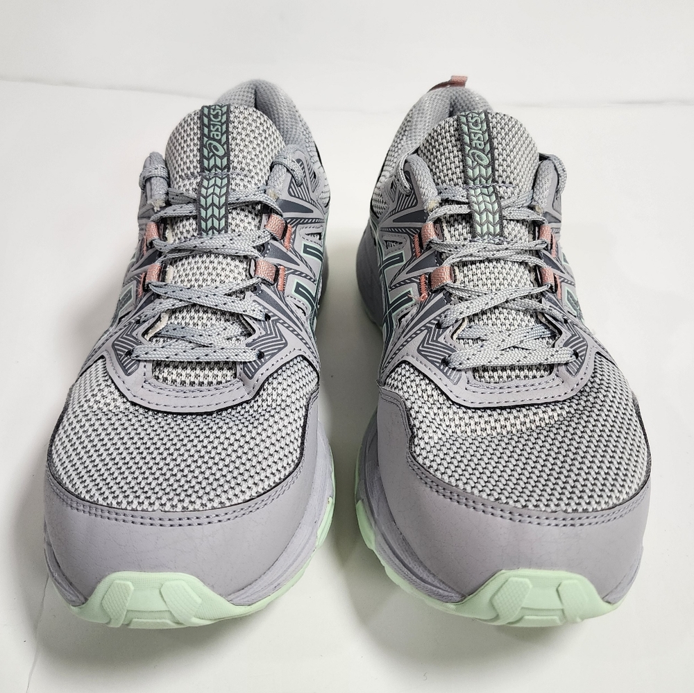 ASICS gel-venture 8 walking shoes Womens size 9 in silver and gray - Picture 6 of 16